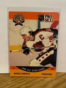 1990-91 Pro Set Mario Lemieux Pittsburgh Penguins #362 - Picture 1 of 2