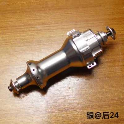 Buje cerámico completo CNC trasero 24 orificios tracción recta para bicicleta Brompton 3 velocidades 24H Foto 1 de 4