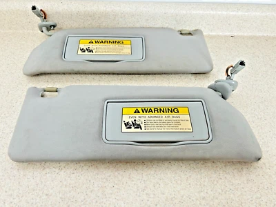 Conjunto de par de para-sol lateral para motorista e passageiro Honda Ridgeline 2006-2014 cinza - Imagem 1 de 3