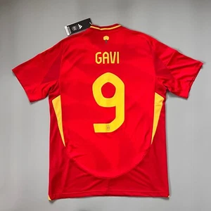 Gavi Spain Jersey 2024 Home Soccer Football Shirt IP9331 Adidas Mens Size M - Picture 1 of 14
