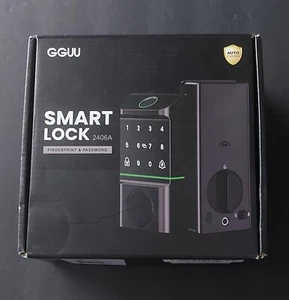 Smart Lock Keyless Entry Front Door Fingerprint Lock w App Control Alexa Google - Picture 1 of 12