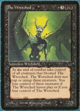 The Wretched Legends HEAVILY PLD Black Rare MAGIC MTG CARD (ID# 237005) ABUGames