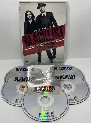 Blacklist The Complete Fourth Season (DVD, 2013 TV Series, Season 4) Canadiense Foto 1 de 4