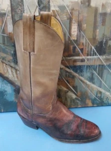 Frye 8J22744 Leather Riding Boots Size 9 D Two tone - Picture 1 of 11