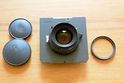 【EXCELENTE COMO NUEVO】 RODENSTOCK 72° Apo Sironar N 150mm f/5.6 Lente Copal No.0 Foto 1 de 4