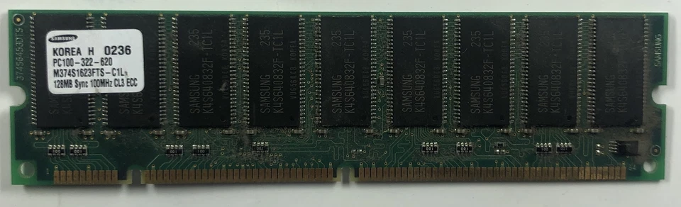 Samsung M374S1623FTS-C1L 128MB Server RAM Memory - Image 1 of 1
