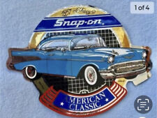 VINTAGE 1957 CHEVY SNAP ON COLLECTIBLE STICKER 7" X 5.5" PART#SSX-1486