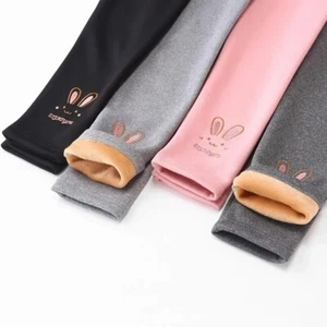 Autumn Winter Baby Girls Leggings Warm Rabbit Pants for Kids, 2-8 Years - Foto 1 di 10