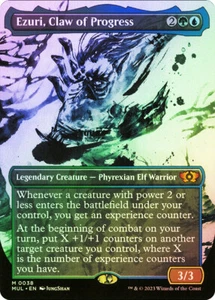 MTG FOIL Ezuri, Claw of Progress Showcase - Multiverse Legends #038 - Picture 1 of 1