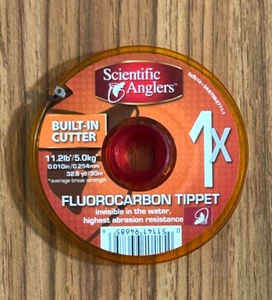 Scientific Anglers 1X 11.2 lb Fluorocarbon Tippet, Fly Fishing - Picture 1 of 1