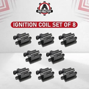 1999-07 Chevrolet GMC Cadillac Ignition Coil Pack Set of 8 Replaces 12558693⭐F4⭐ - Picture 1 of 8