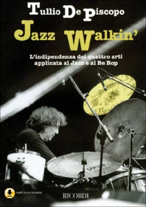 Jazz Walkin' + audio online - De Piscopo - Percussion - jazz e be bop - Foto 1 di 2