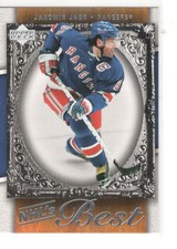 2007-08  UPPER DECK UD NHL'S BEST # B10 JAROMIR JAGR NEW YORK RANGERS