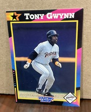 TONY GWYNN 1992 KENNER STARTING LINEUP CARD - SAN DIEGO PADRES