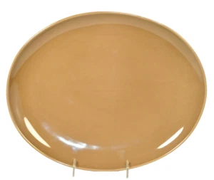 NAMBE Butterfly II Espresso Oval Serving Platter 14" Dinnerware New - Picture 1 of 5