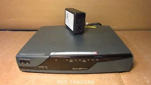 Routeur Cisco 876 CISCO876-K9 ADSL sur RNIS INCLUANT L'ALIMENTATION - Photo 1/2