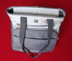 BananaFish Women's Hybrid Convertible Backpack Tote Bag Grey - Picture 1 of 8
