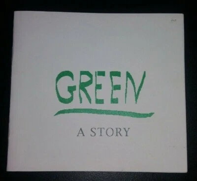 LUCY SALLICK - GREEN: A STORY 1998 chapbook art artist books small press  - Image 1 of 4