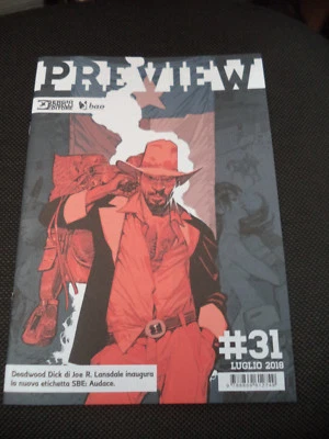PREVIEW #31 LUGLIO 2018- SERGIO BONELLI EDITORE / BAO PUBLISHING - NUOVO