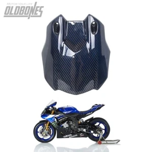 Carbon Fiber Rear Hugger Mudguard Fender Matte For Yamaha YZF R1 15-16 GlossBlue - Picture 1 of 13