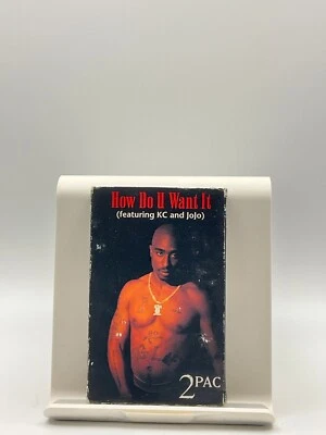 2Pac - California Love/How Do You Want It - Cassette SINGLE- Vintage - VG - Image 1 of 4