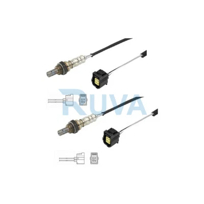 Se adapta a Jeep Commander 4.7 Ruva delantero + trasero 2 sensores de oxígeno lambda 4 cables - Imagen 1 de 2
