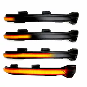 Dynamic Turn Signal Side Mirror Sequential Light For VW Golf 7 MK7 GTI R Touran - Picture 1 of 9