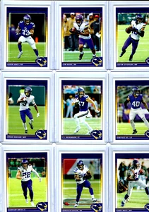 2024 Score Football Minnesota Vikings Team Set 13 Base Cards 3 Inserts Included - Picture 1 of 4