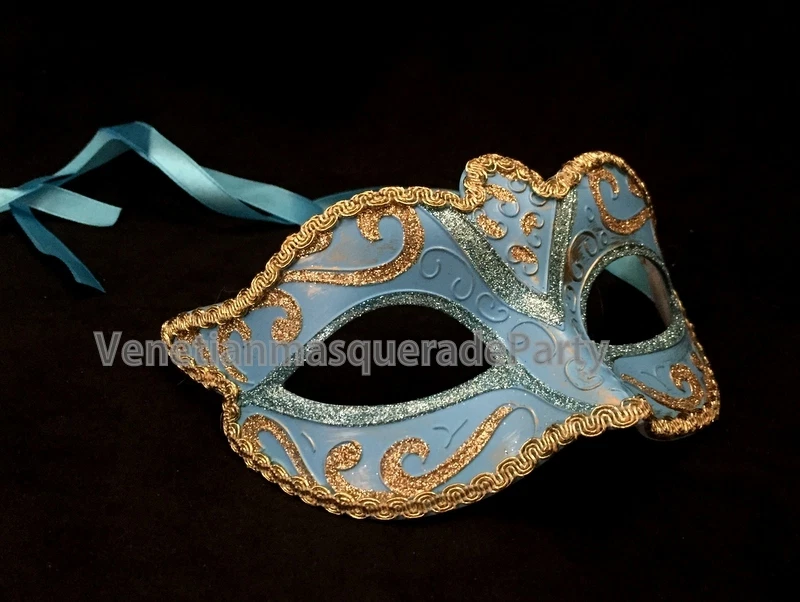 Masquerade Mask Venetian Costume Ball Prom Halloween Valentines Costume party - Image 1 of 1