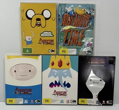 Adventure Time : Season 1,2,4Box Sets DVD  + 2 Other DVDs Region 4 TESTED - Image 1 of 4