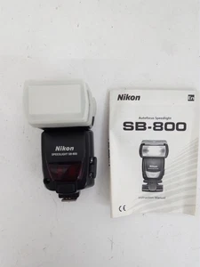 Nikon SB-800 Speedlight Flash with Case and Manual - Bundle - Picture 1 of 11