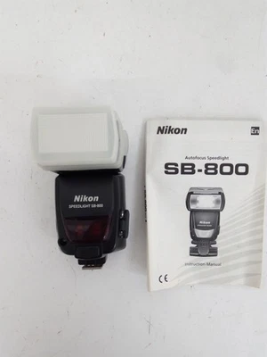 Nikon SB-800 Speedlight Flash with Case and Manual - Bundle - Image 1 of 4