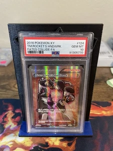 Pokémon PSA 10 Team Rocket’s Handiwork Full-Art 124/124 Fates Collide - Picture 1 of 2