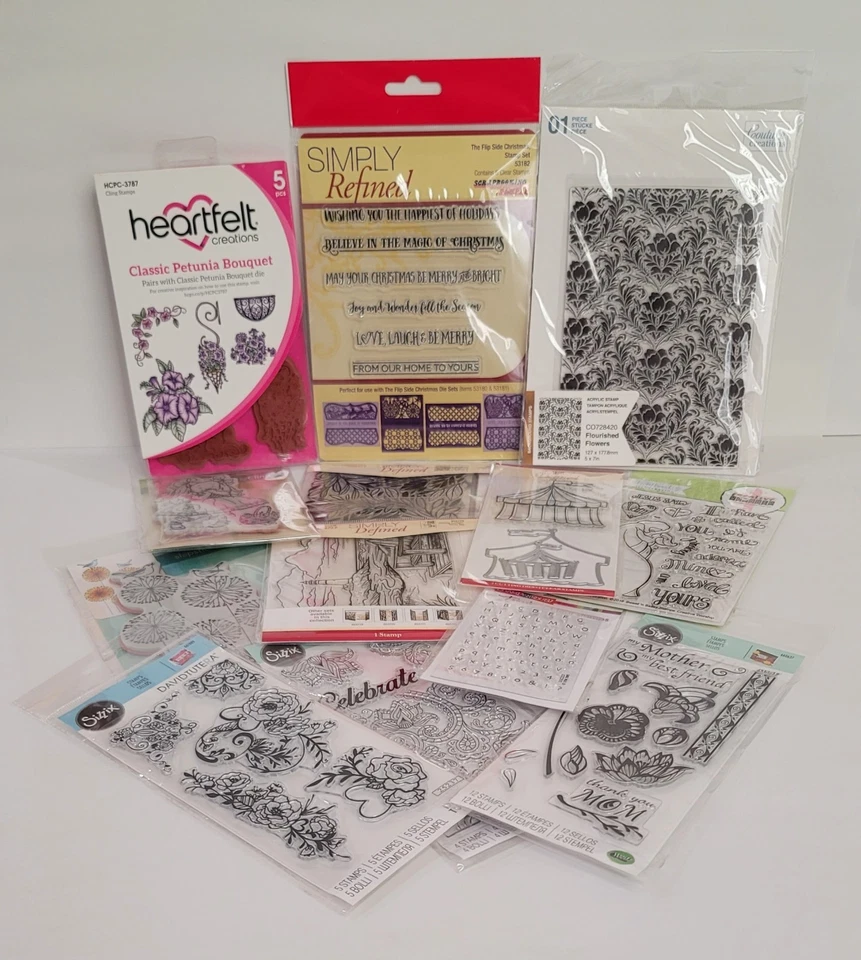 CLING STAMP or STAMP SET - You Choose - BUY MORE & SAVE BIG ON SHIPPING - Image 1 of 1