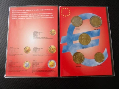 Monaco 2002 coin set  10 cents - 2 euro 3,80 euro 5 coins - Image 1 of 4