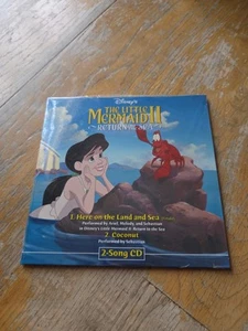 Disney The Little Mermaid II: Return To The Sea Promo CD Sampler Hard To Find B - Picture 1 of 3