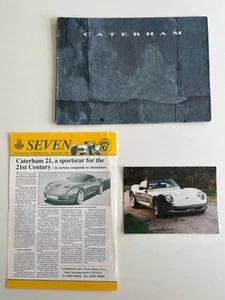Caterham Cars 21 Newsletter + Press Photo ~ Brochure Related ~ 1994 - Picture 1 of 2