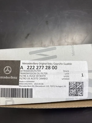 Filtro de aceite de transmisión Mercedes-Benz A2222772800 nuevo genuino  Foto 1 de 4