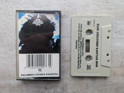 Bob Dylan's Greatest Hits Vintage  Cassette Tape Columbia JCT 00220 - Image 1 of 4