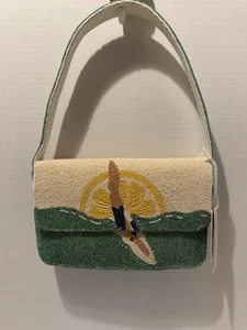 Viral Sunrise Lemon Diver Beaded Shoulder Bag NEW - Picture 1 of 3