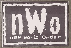nWo New World Order Sticker Wrestling WCW (Kombiversand) - Bild 1 von 1