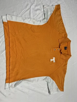 TN Vols Polo Football Baseball Basketball XL Shirt Orange And White Pro Player - Image 1 of 4