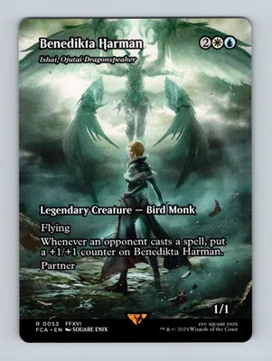 MTG: FCA 53 Benedikta Harman - Ishai, Ojutai Dragonspeaker (Showcase) Regular NM - Image 1 of 2