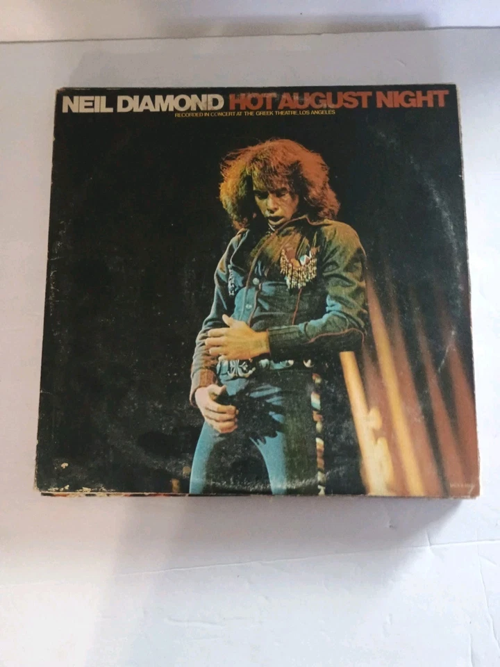 Neil Diamond Double LP "Hot August Night" MCA  - Image 1 of 1
