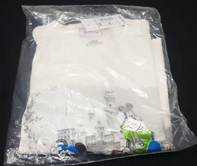 Camiseta De Colección Disneyland Niño Grande Mickey Mouse Goofy Donald Buscador de Diversión ¡NUEVA! Foto 1 de 4