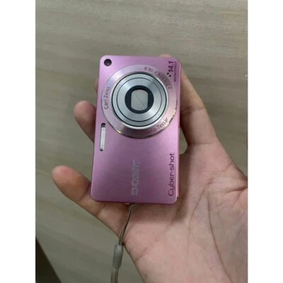 SONY Cyber-Shot DSC-W350 Digital Camera Built-in Flash Face Detection Pink - Image 1 of 4