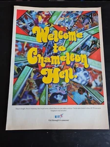 "RARA TARJETA TELEFÓNICA BT ANUNCIO REVISTA AÑOS 90 12X9" - Imagen 1 de 5