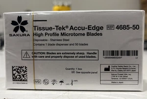 Sakura Tissue-Tek 4685-50 Accu-Edge High Profile Microtome Blade, 50/Bx - Picture 1 of 1