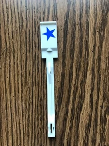 Bally Flipper Drop Target Blue Star BRANDNEU - Bild 1 von 3