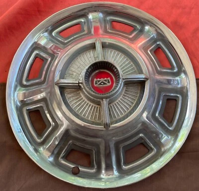 1966 Ford FAIRLANE 500 14" Spinner Hubcap Hub Cap Wheel Cover Vintage OEM Stock - Imagem 1 de 4